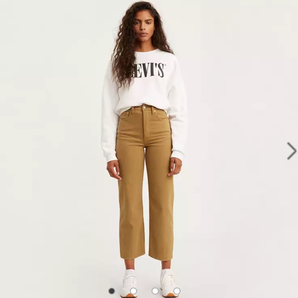 Levi’s Ribcage Straight Ankle Women’s Jeans - Brown